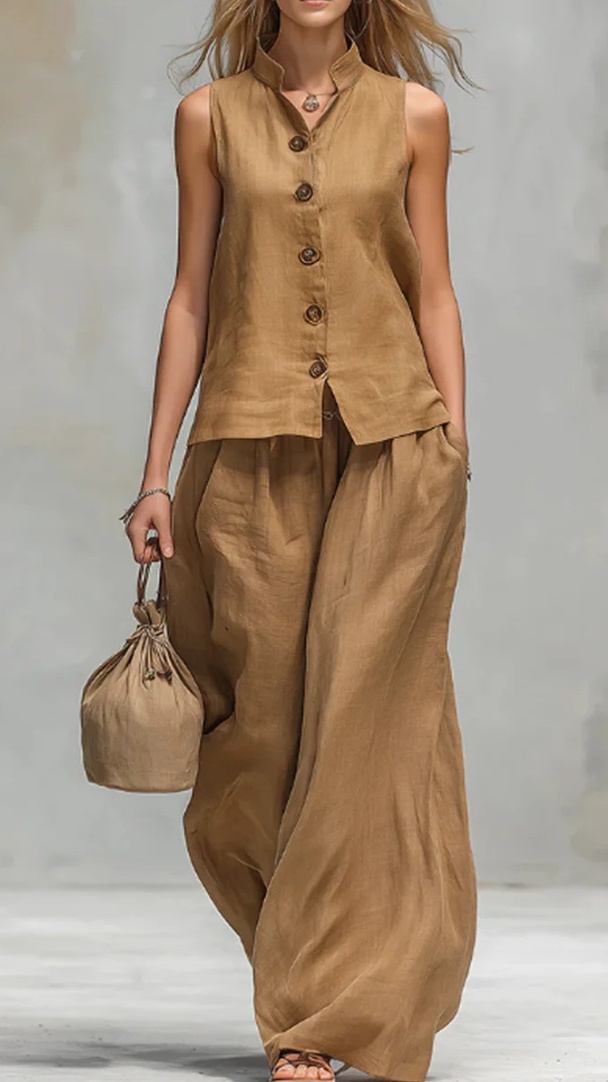 [Copy]Women's Loose-Fit Cotton-Linen T-Shirt with Elaborate Embroidery – Artsy Vintage Style