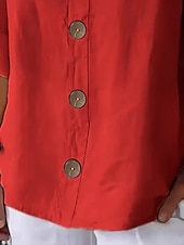 Women's V-Neck Casual Shirt