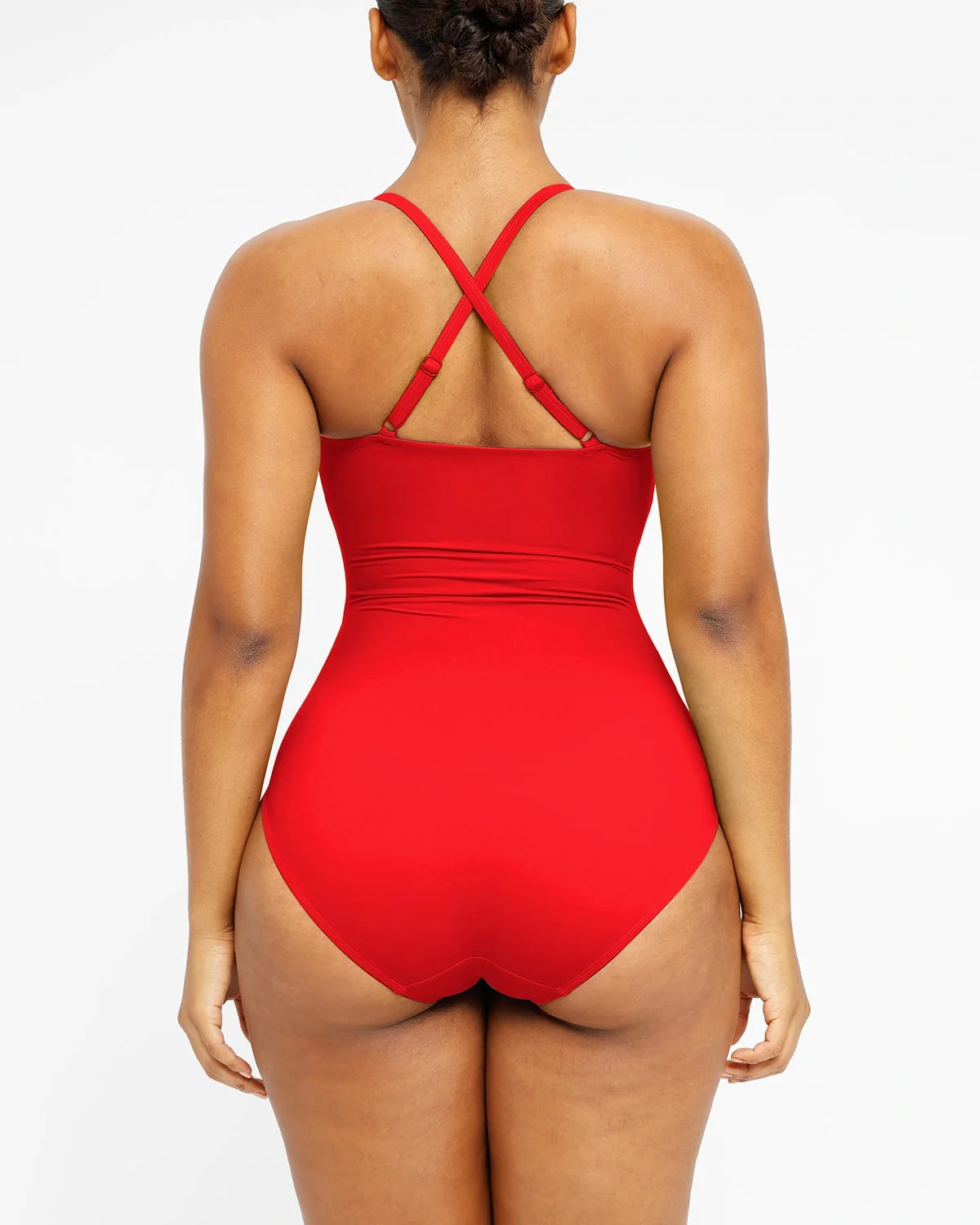 U-Ring Cut Out Tummy Control One-Piece Swimsuit (Buy 2 Free Shipping)