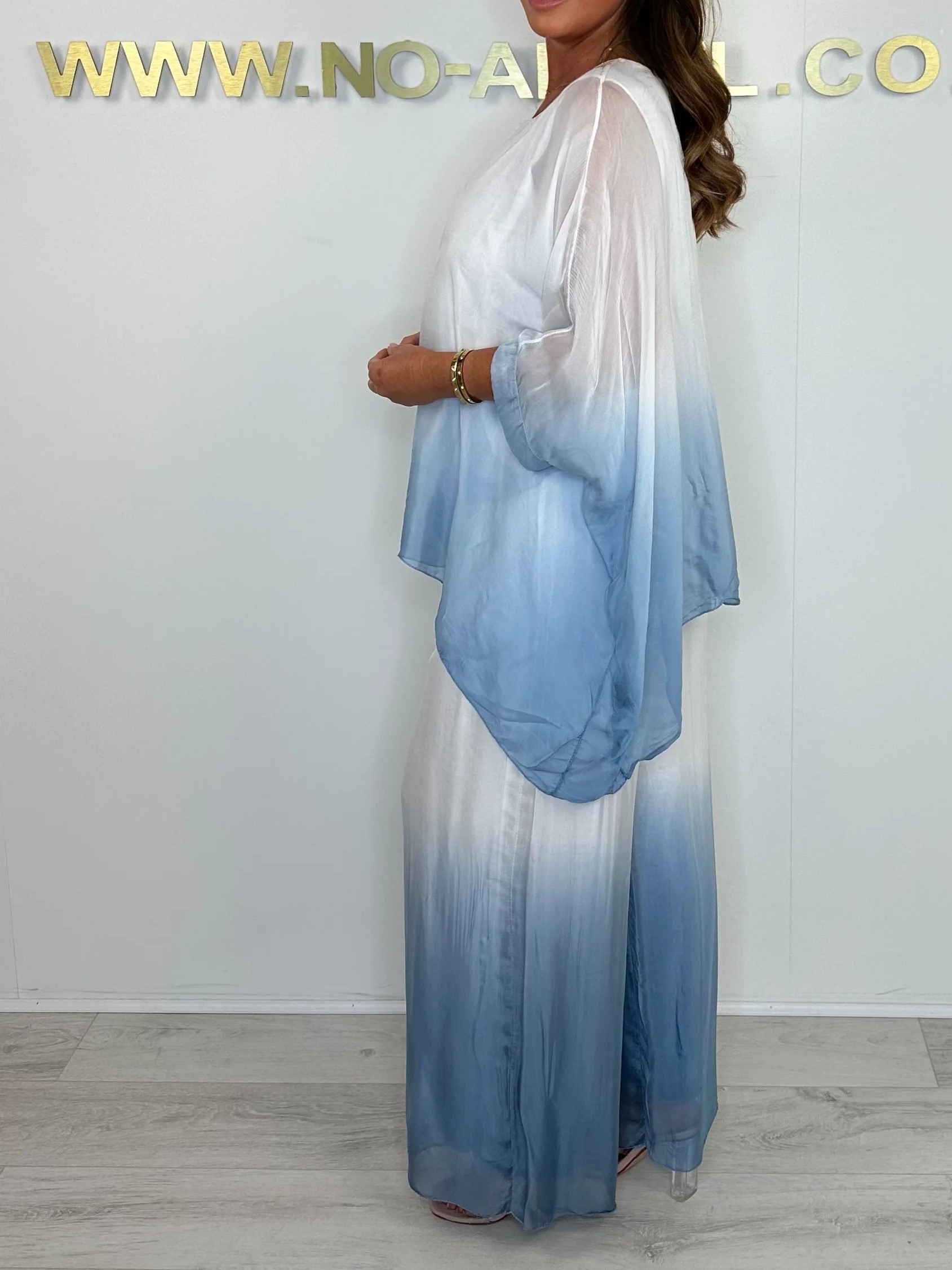 Silk Mix Dip Dye Floaty Two Piece Set (Buy 2 Free Shipping)