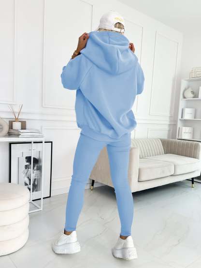 Hooded Casual and Comfortable Sweatshirt Suit