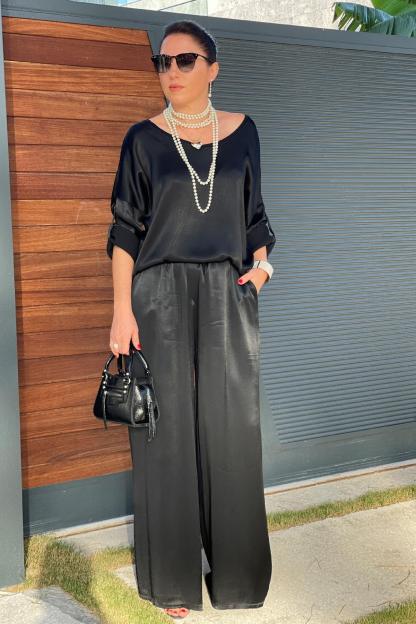 Elegant Satin Two-piece Set (Buy 2 Sets Free Shipping)