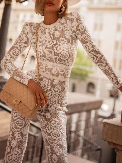Elegant Lace Jumpsuit