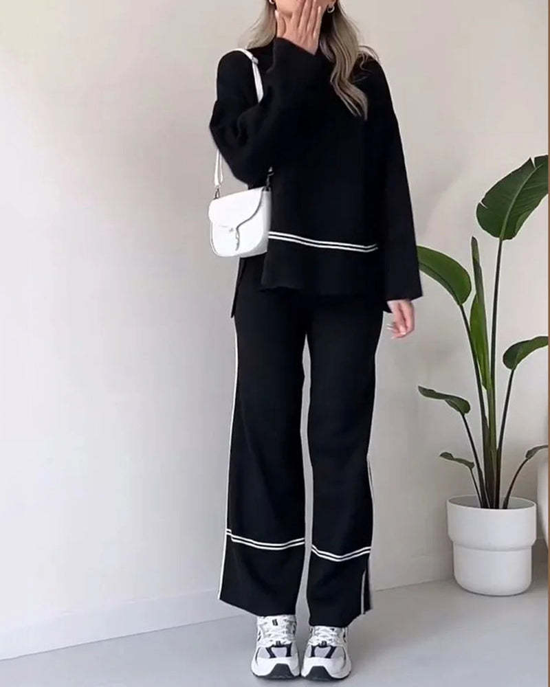 Casual Two-pieces Outfits Knit Set (Buy 2 Free Shipping)