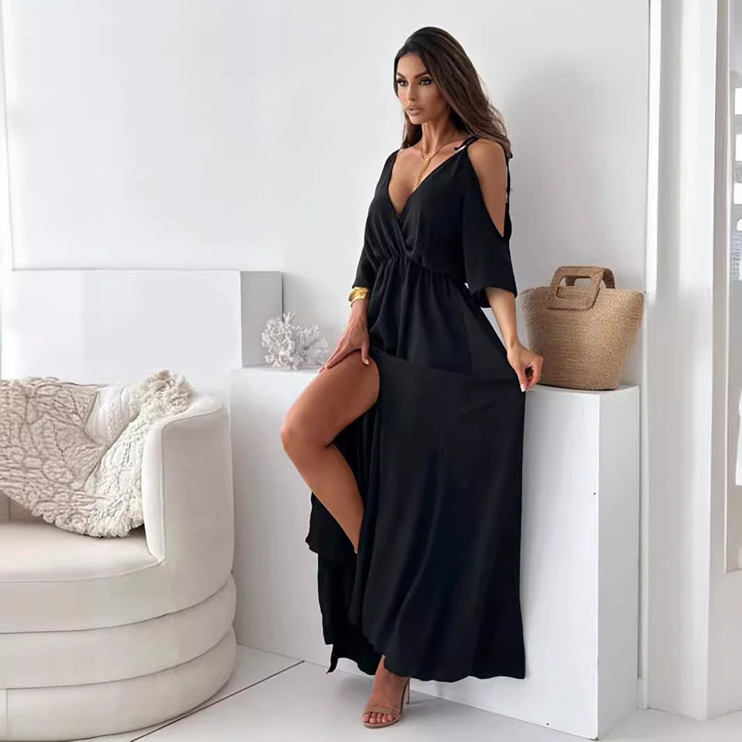 High Waist Maxi Dress (Buy 2 Free Shipping)