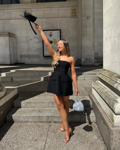 The Strapless Mini Dress(Buy 2 Free Shipping)