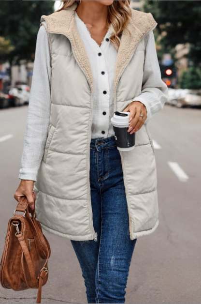 🔥Buy 2 Free Shipping🔥Great Gift! Fall/Winter Reversible Puffer Vest