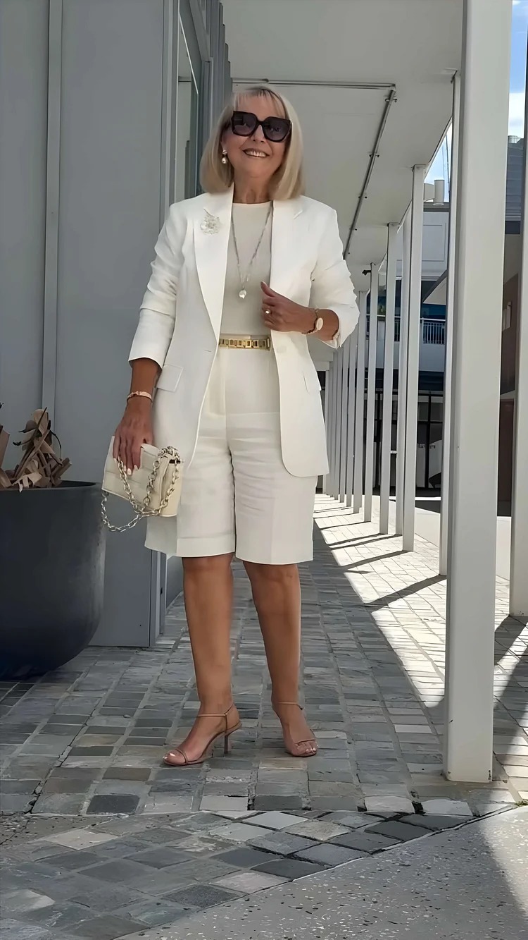 Two-piece Lapel Collar Suit Shorts Blazer Coat (Buy 2 Set Free Shipping)