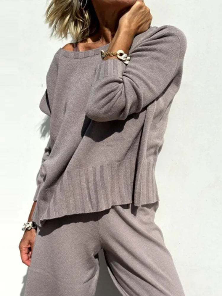 Elegant Knitted Two-Piece Set(Buy 2 Free Shipping)