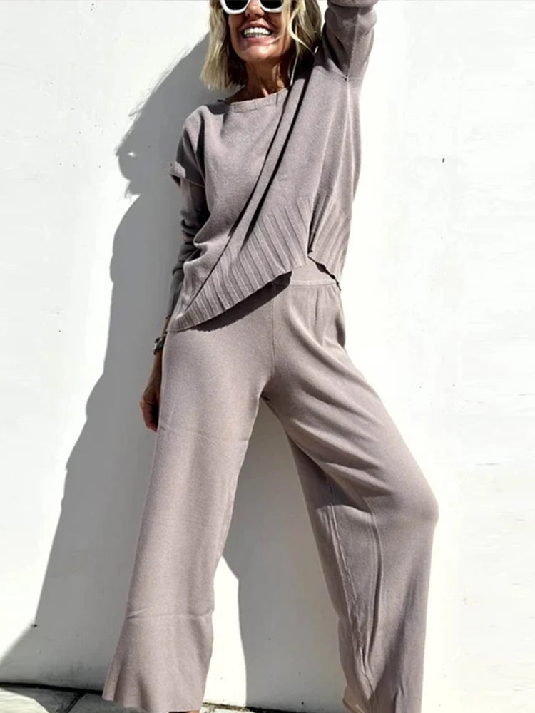 Elegant Knitted Two-Piece Set(Buy 2 Free Shipping)