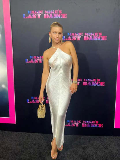 Elegant Backless Halter Tassel Dress (Buy 2 Free Shipping)