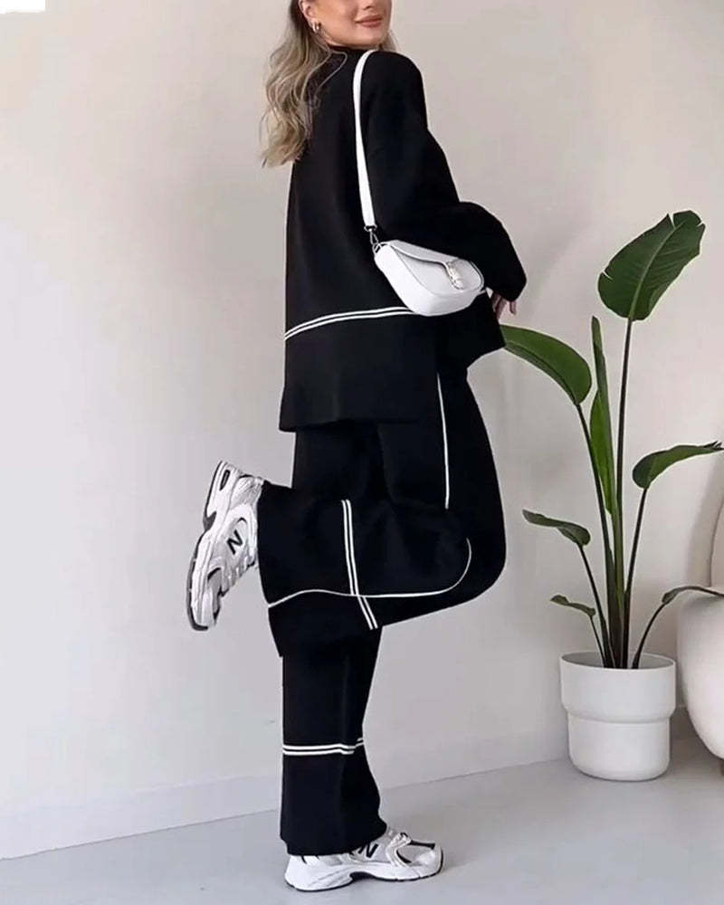 Casual Two-pieces Outfits Knit Set (Buy 2 Free Shipping)