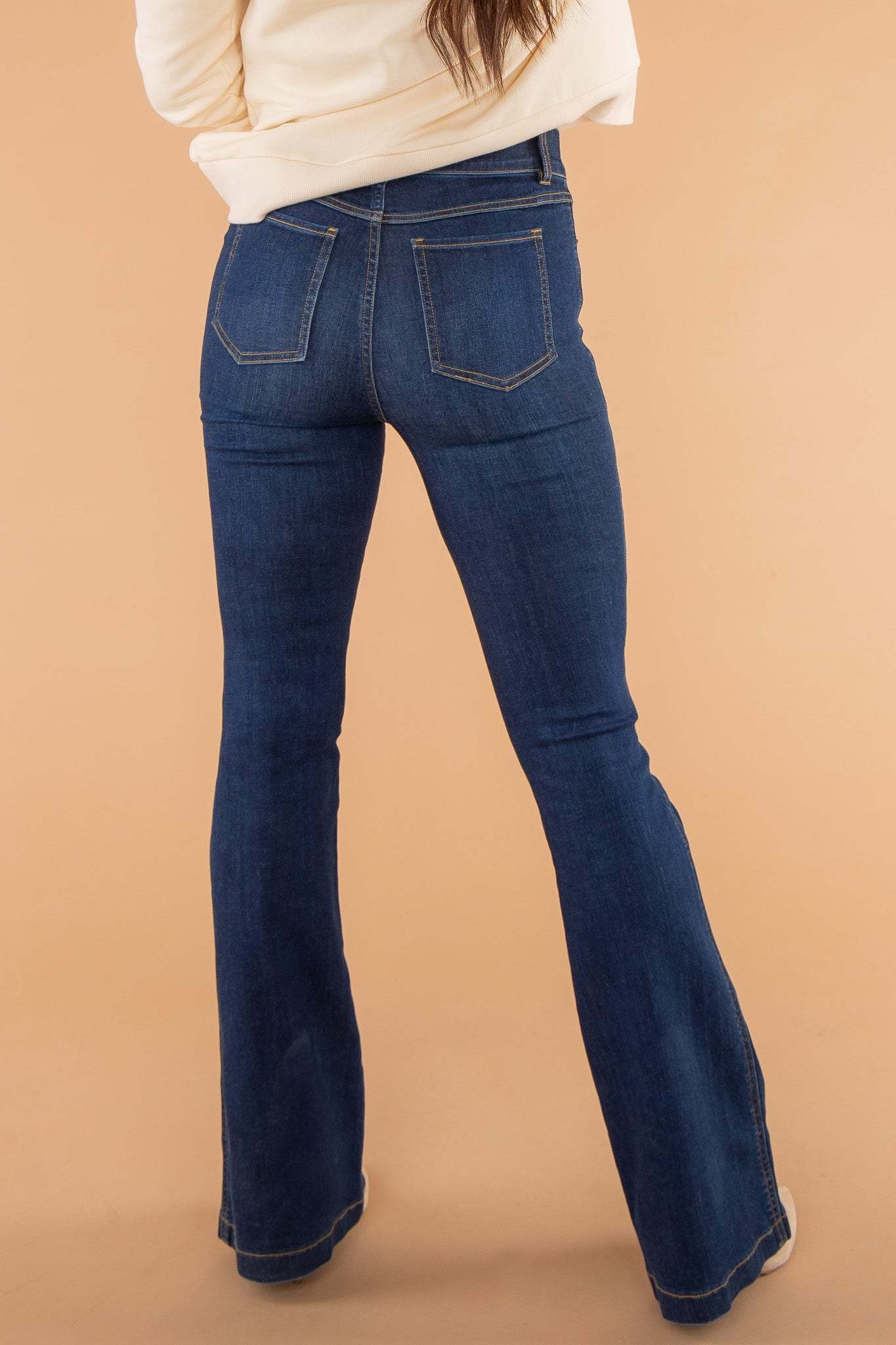 Last Day 70% OFF🔥Fitted Vintage Flared Jeans (Buy 2 Free Shipping)