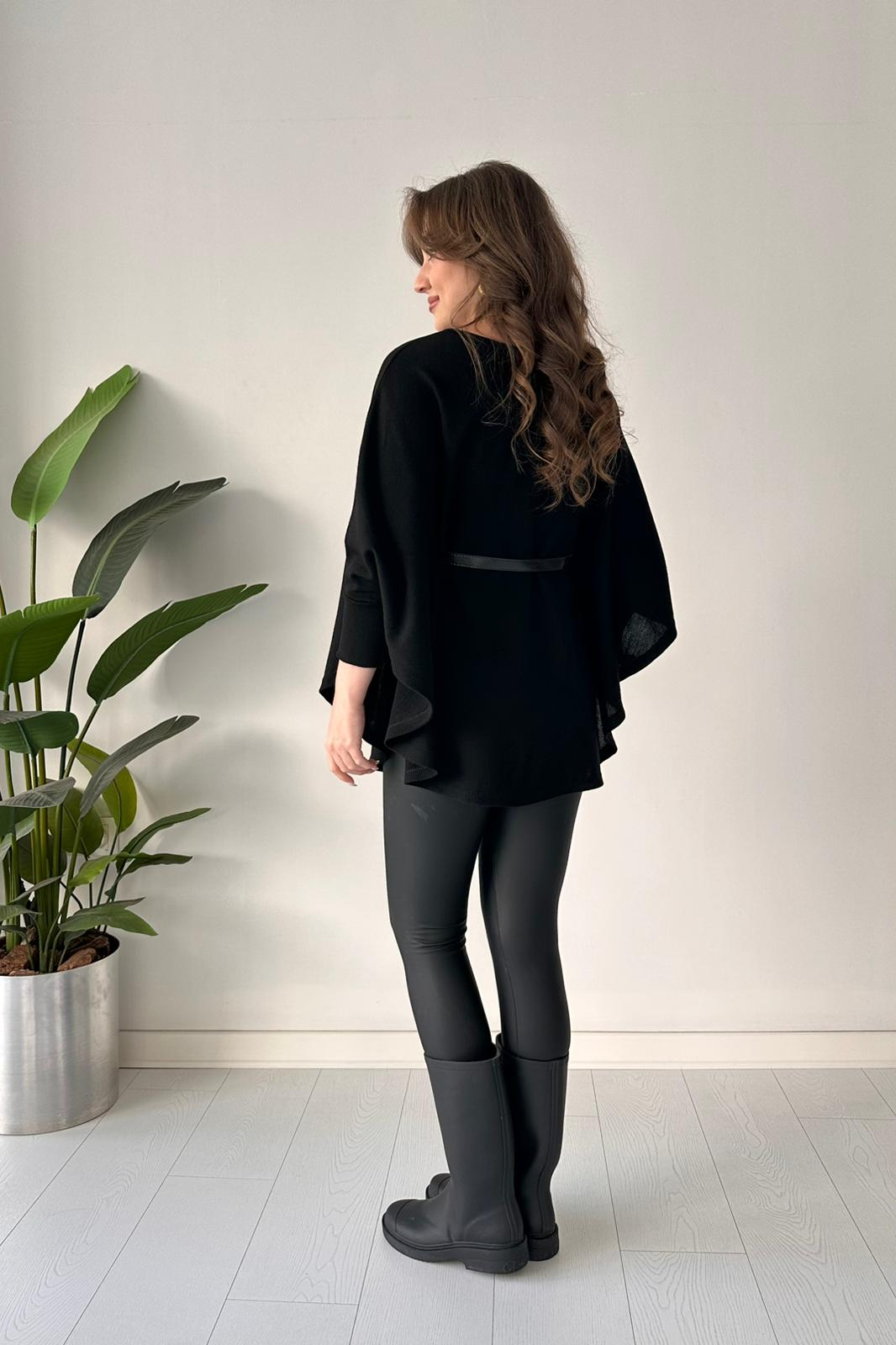 Elegant Belted Batwing Knit Top (Buy 2 Free Shipping)