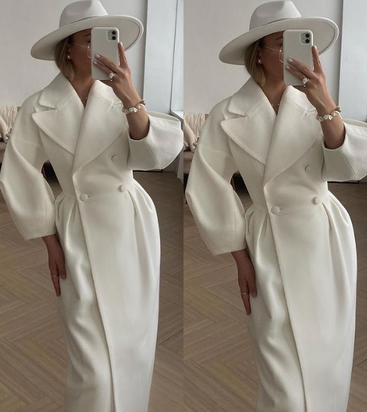 Elegant Long Trenchcoat