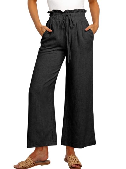 Casual Loose High Waist Linen Pants (Buy 2 Free Shipping)