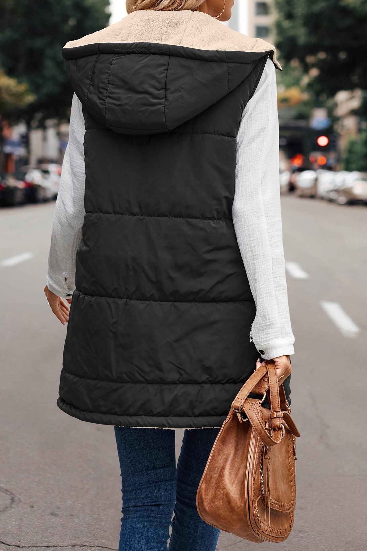 🔥Buy 2 Free Shipping🔥Great Gift! Fall/Winter Reversible Puffer Vest