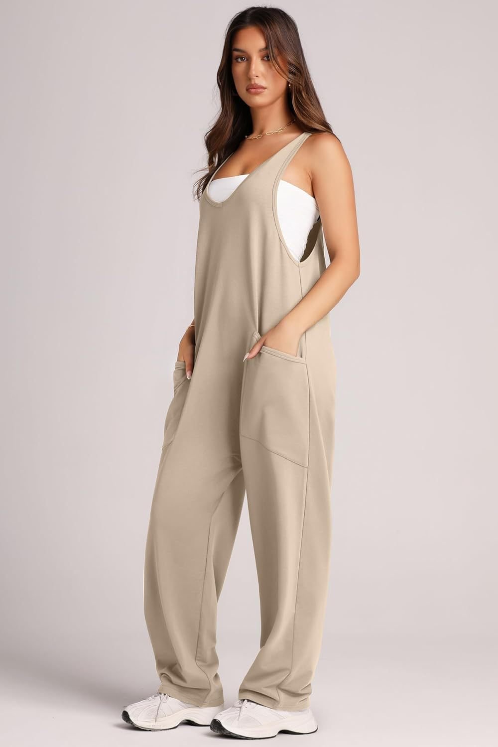 Sleeveless Baggy Harem Jumpsuits (Buy 2 Free Shipping)