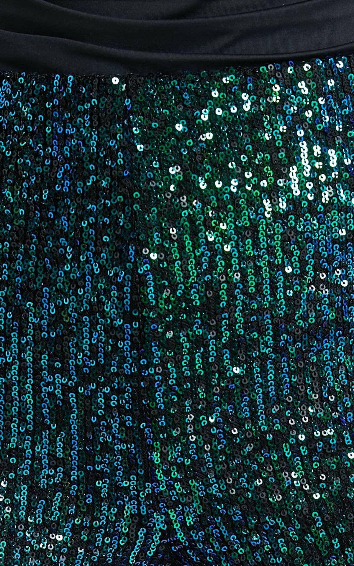 High Waist Sequin Flare Pants (Buy 2 Free Shipping)