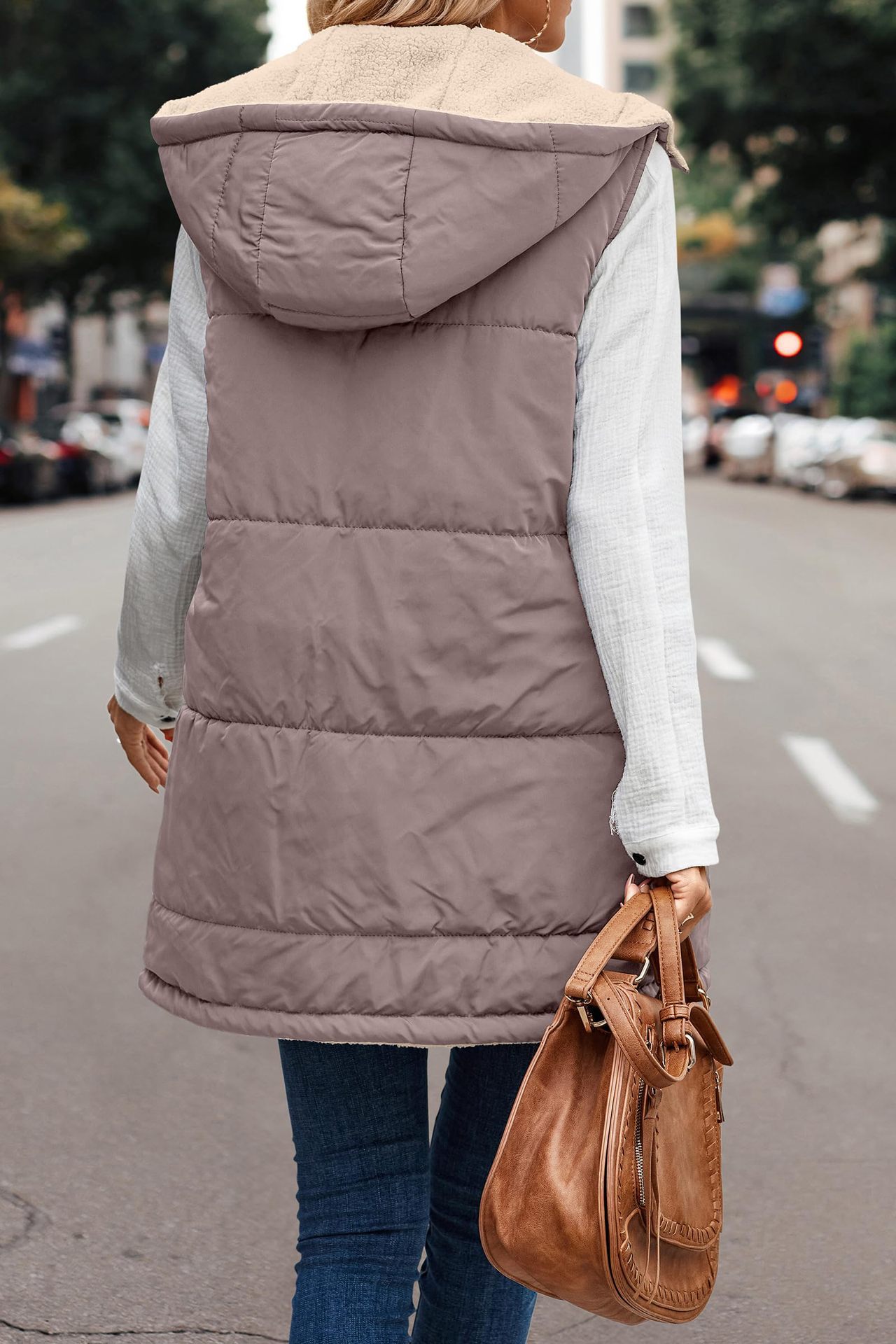 🔥Buy 2 Free Shipping🔥Great Gift! Fall/Winter Reversible Puffer Vest