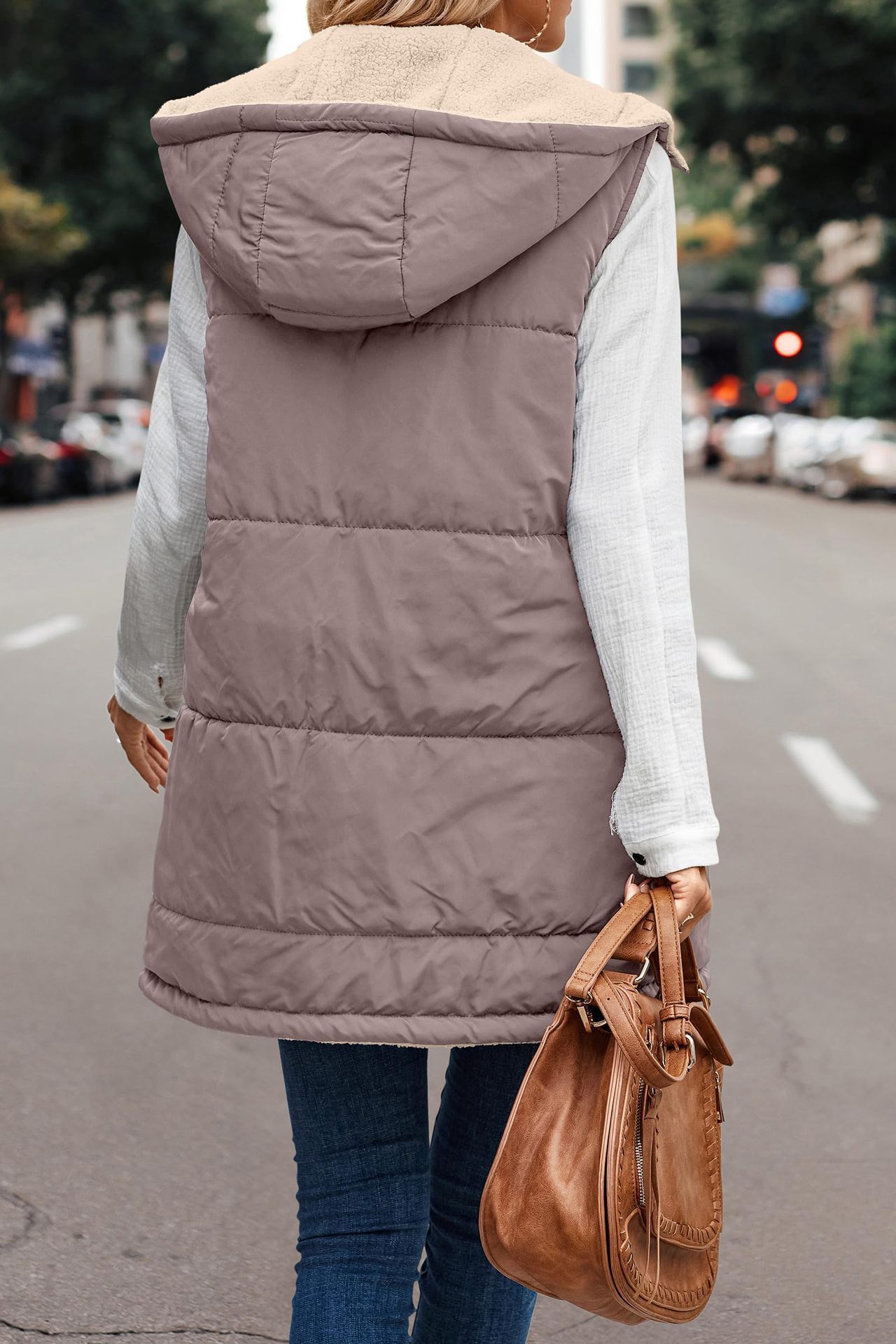 🔥Buy 2 Free Shipping🔥Great Gift! Fall/Winter Reversible Puffer Vest