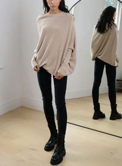 New Asymmetric Draped Jumper (Buy 2 Free Shipping)