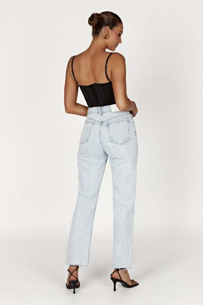 Sansa Lace Bustier - Black-My Chic Way.All Rights Reserved