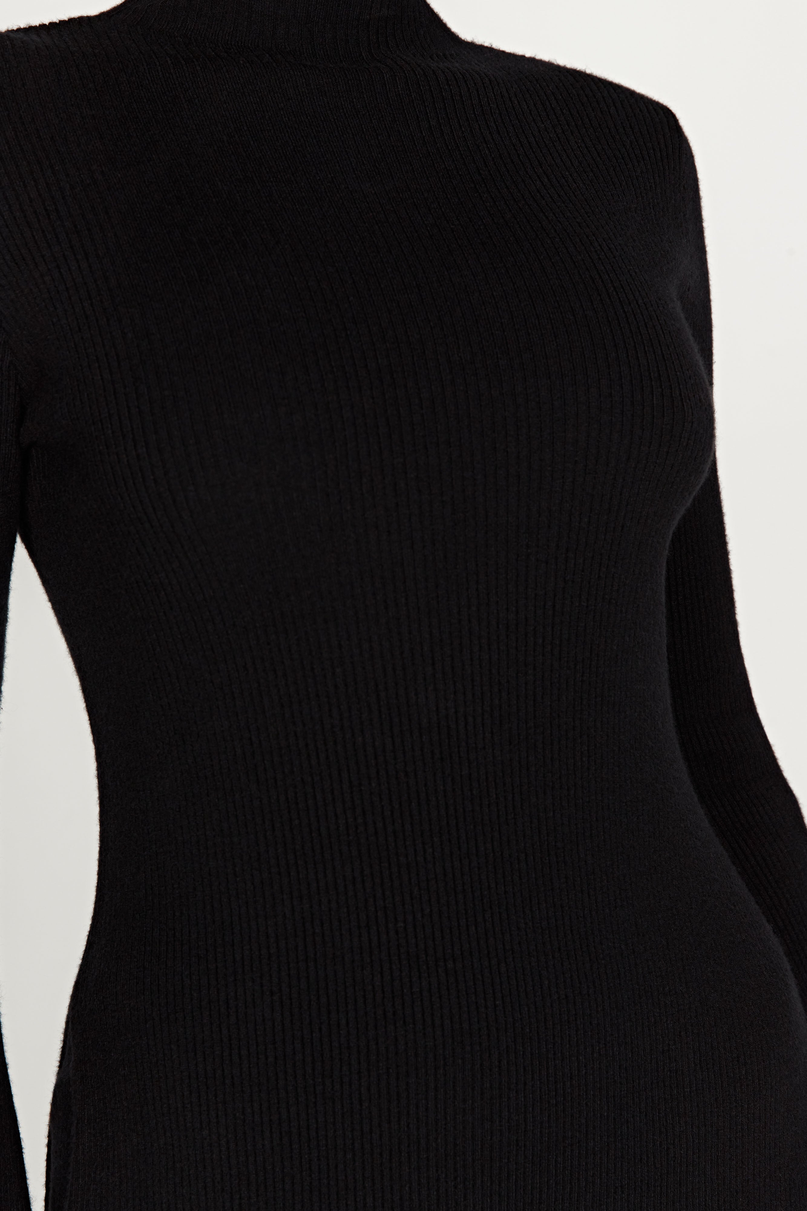 Jovie Oversized Knit Jumper - Black-My Chic Way.All Rights Reserved