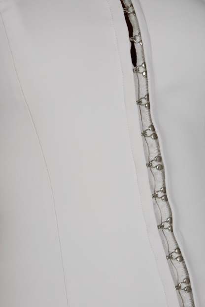Ornella Hook And Eye Mini Dress - Grey-My Chic Way.All Rights Reserved