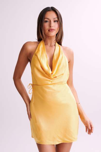 Lorena Halter Mini Dress - Mango-My Chic Way.All Rights Reserved