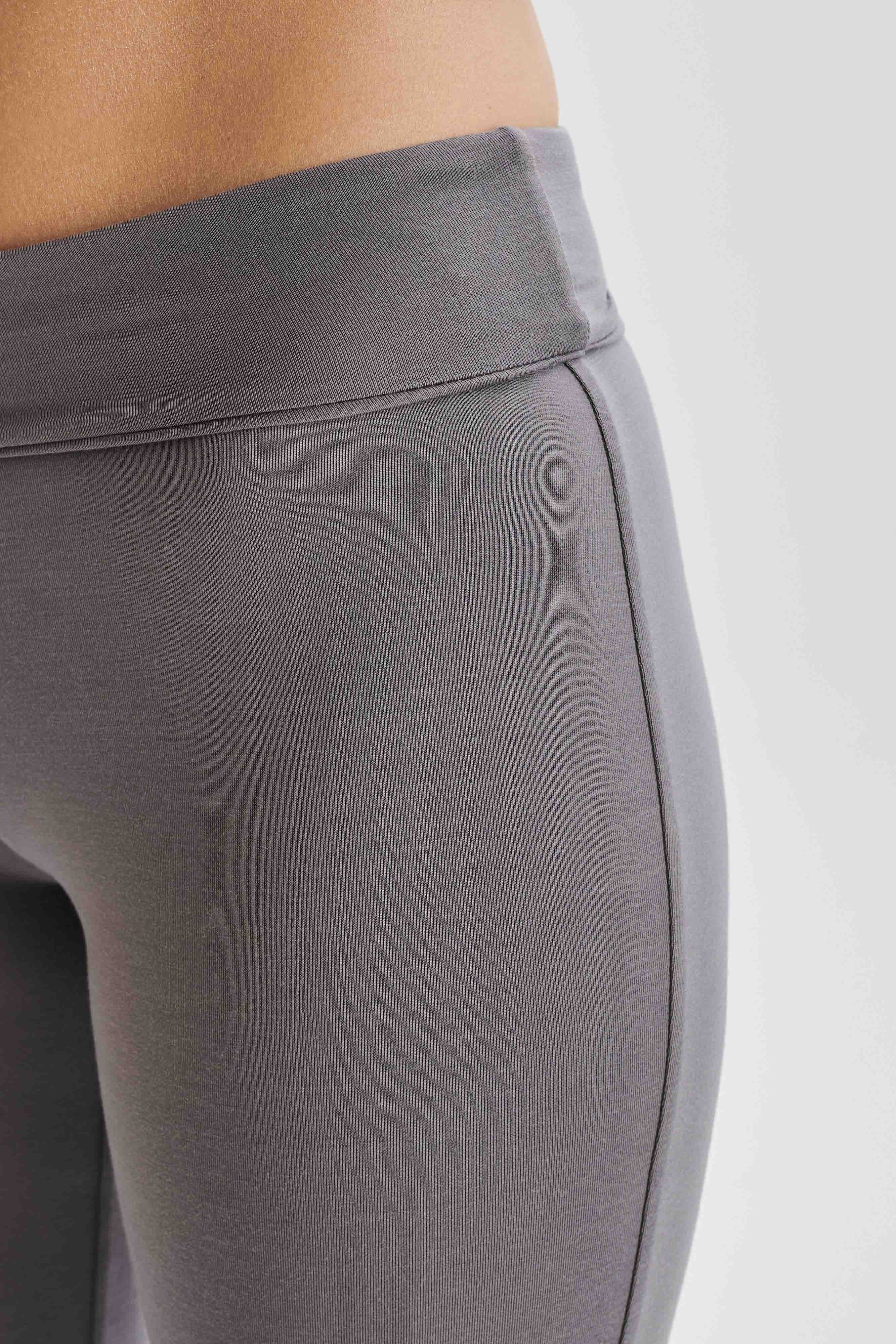 Sabrina Modal Straight Leg Pant - Slate Grey-My Chic Way.All Rights Reserved