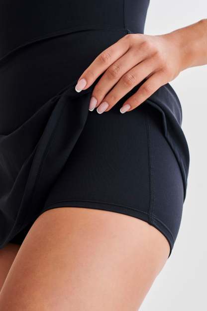 Maris One Shoulder Mini Dress - Black-My Chic Way.All Rights Reserved