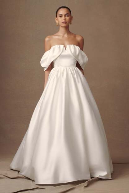 Portia Off Shoulder Satin Corset Top - White-My Chic Way.All Rights Reserved