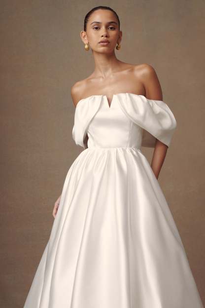 Portia Off Shoulder Satin Corset Top - White-My Chic Way.All Rights Reserved