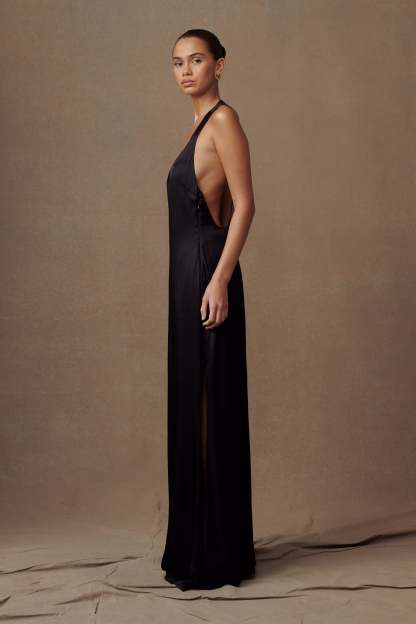 Jacquelyn Racerback Maxi Dress - Black-My Chic Way.All Rights Reserved