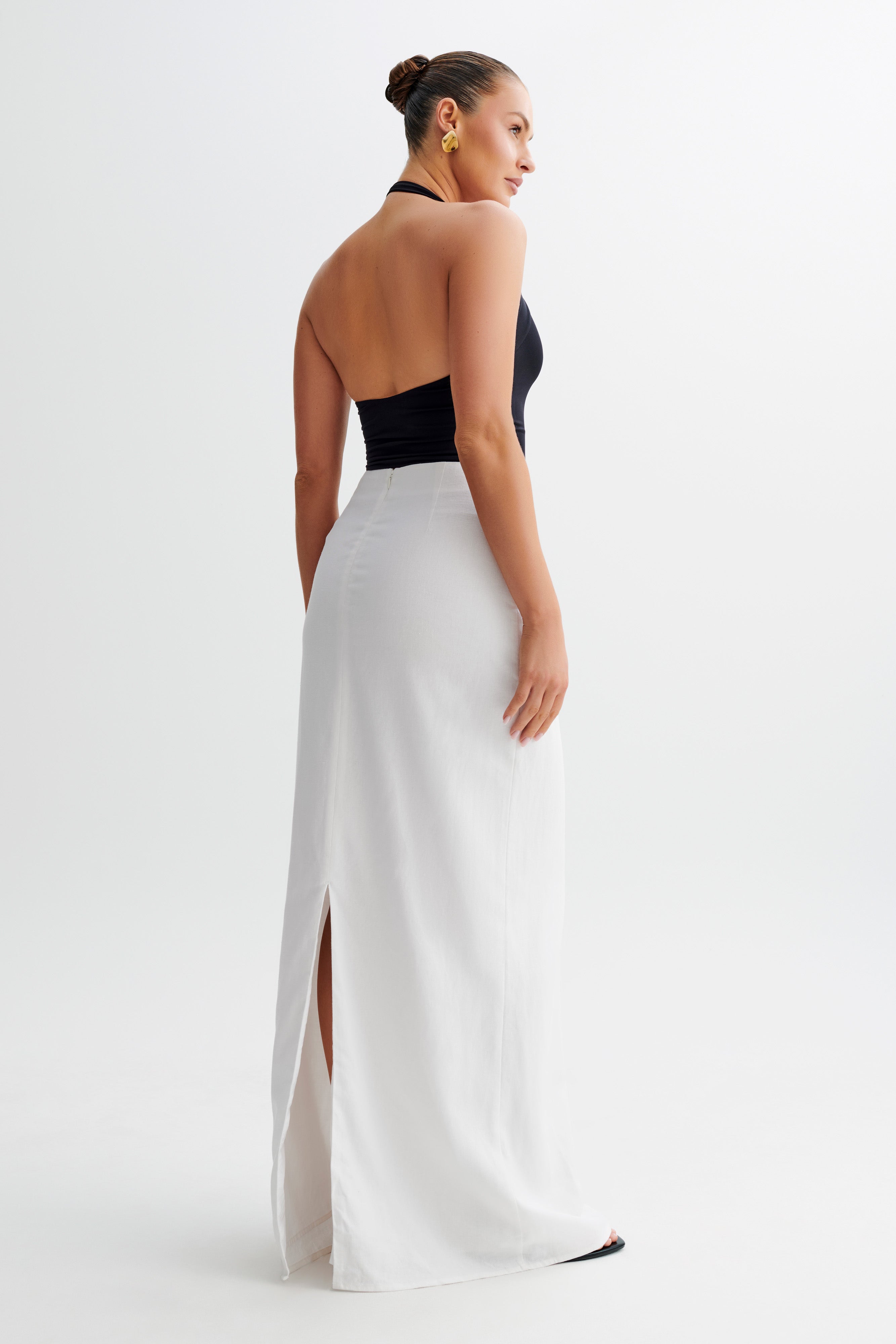 Renee Halter Top - Black-My Chic Way.All Rights Reserved