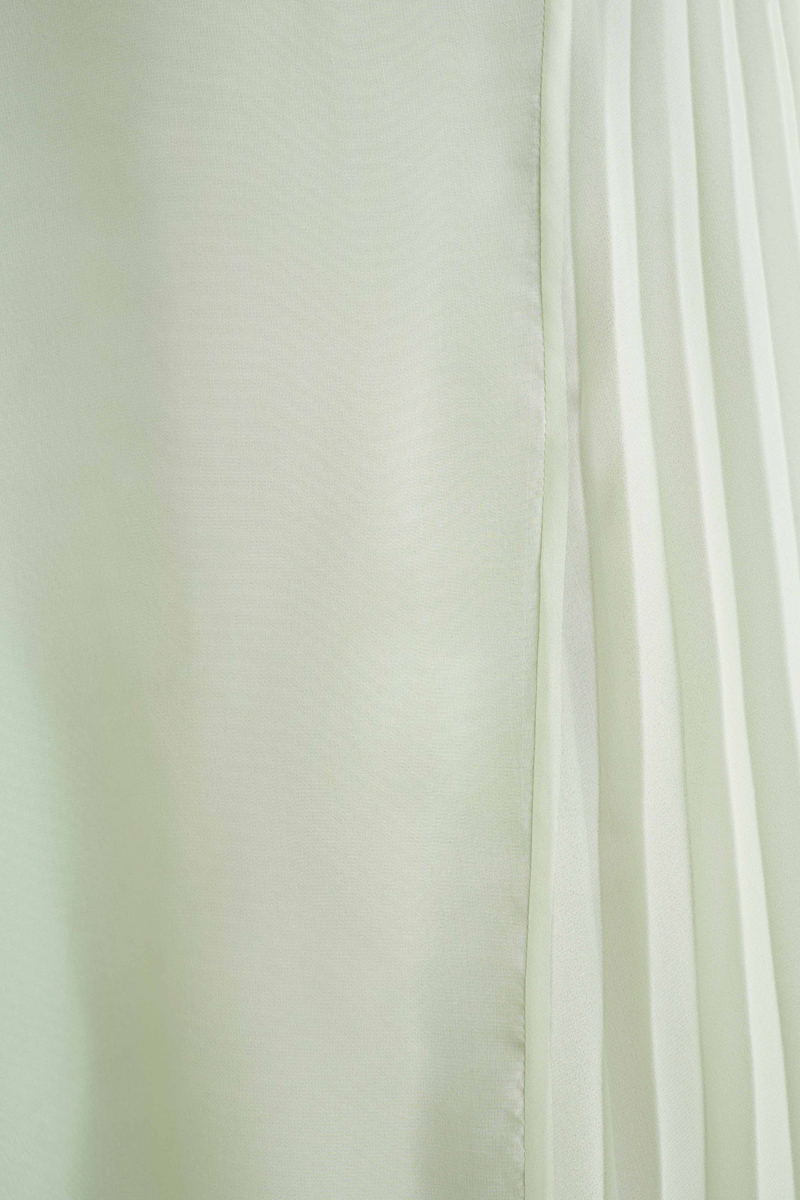 Saira Chiffon Maxi Dress - Pastel Green-My Chic Way.All Rights Reserved