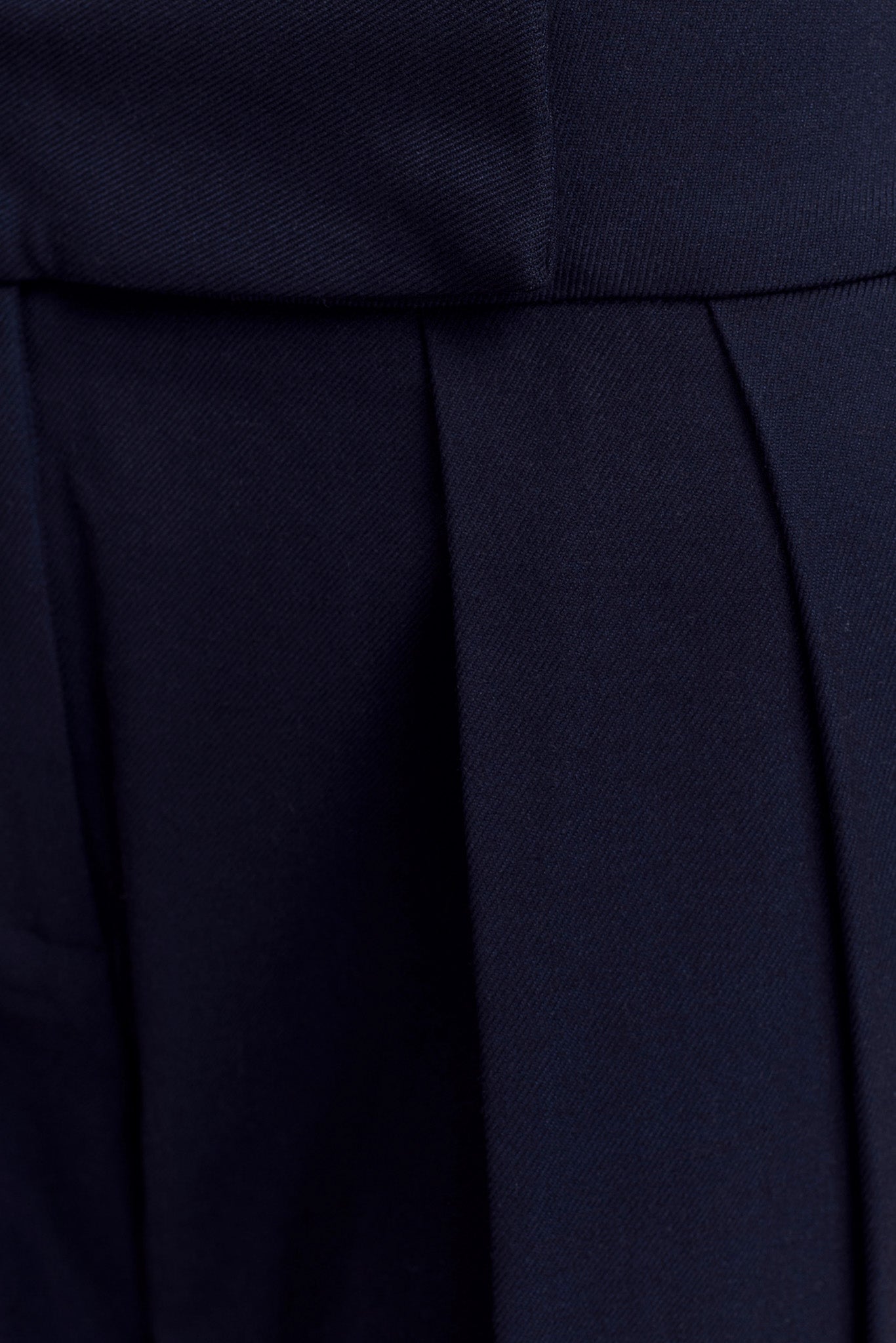 Penelope Pleated High Waisted Pants - Dark Navy-My Chic Way.All Rights Reserved