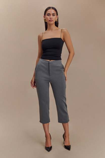Arya Longline Spaghetti Strap Top - Black-My Chic Way.All Rights Reserved