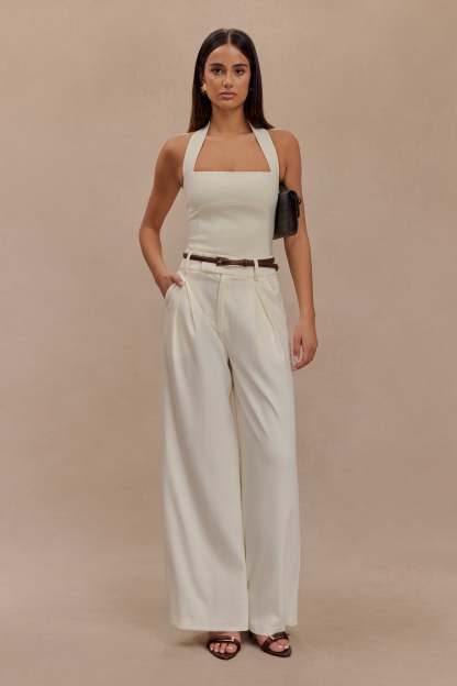 Adrian Belt With Buckle - Chocolate-My Chic Way.All Rights Reserved
