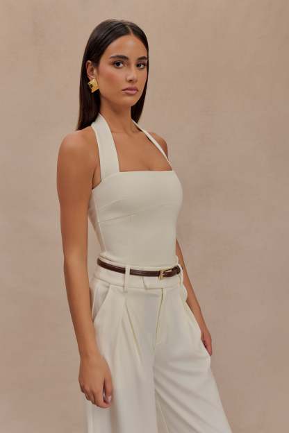 Adrian Belt With Buckle - Chocolate-My Chic Way.All Rights Reserved