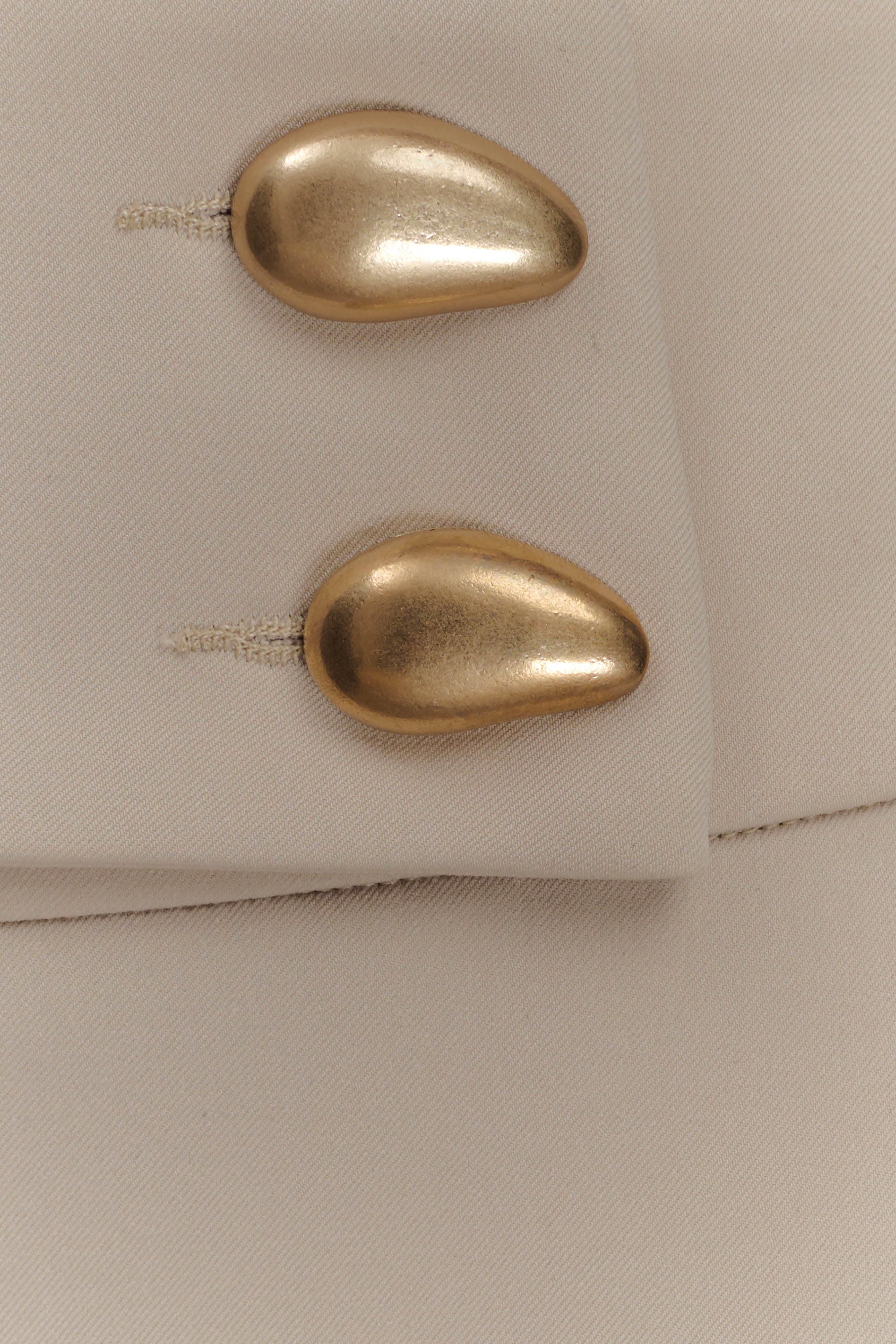 Lindie Straight Leg Suiting Pants - Sand-My Chic Way.All Rights Reserved