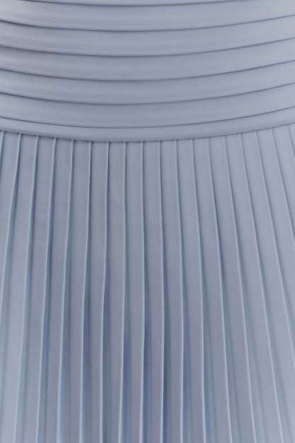Rylee Multi Pleat Mini Dress - Ice Blue-My Chic Way.All Rights Reserved