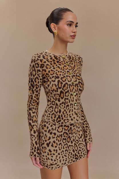 Marissa Knit Cardigan - Leopard Print-My Chic Way.All Rights Reserved