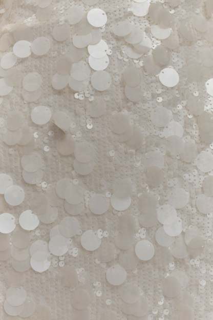 Romilly Sequin Mini Dress - Ivory-My Chic Way.All Rights Reserved