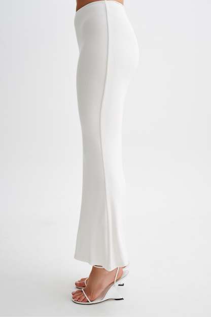 Jonah Modal Maxi Skirt - Ivory-My Chic Way.All Rights Reserved