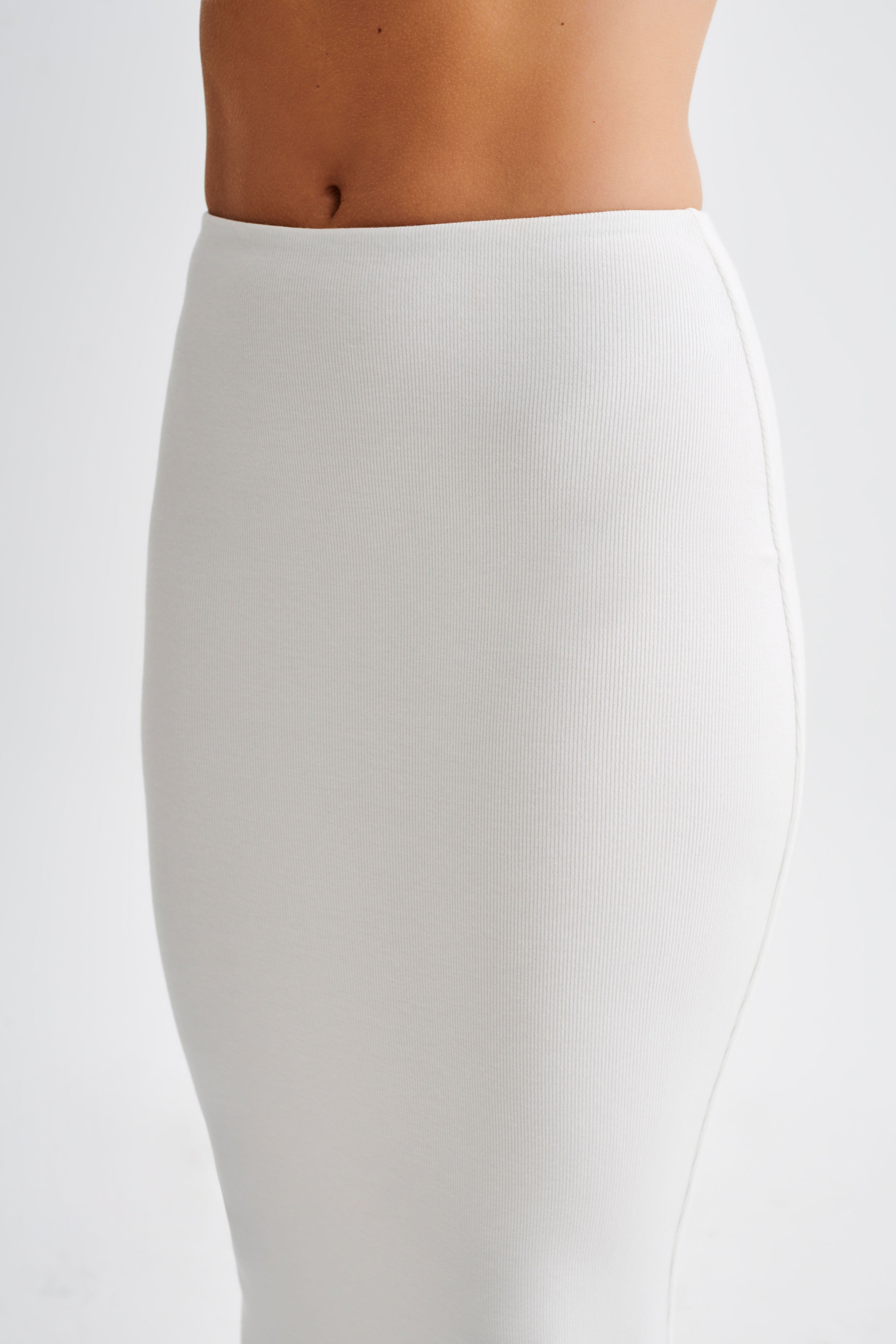 Jonah Modal Maxi Skirt - Ivory-My Chic Way.All Rights Reserved