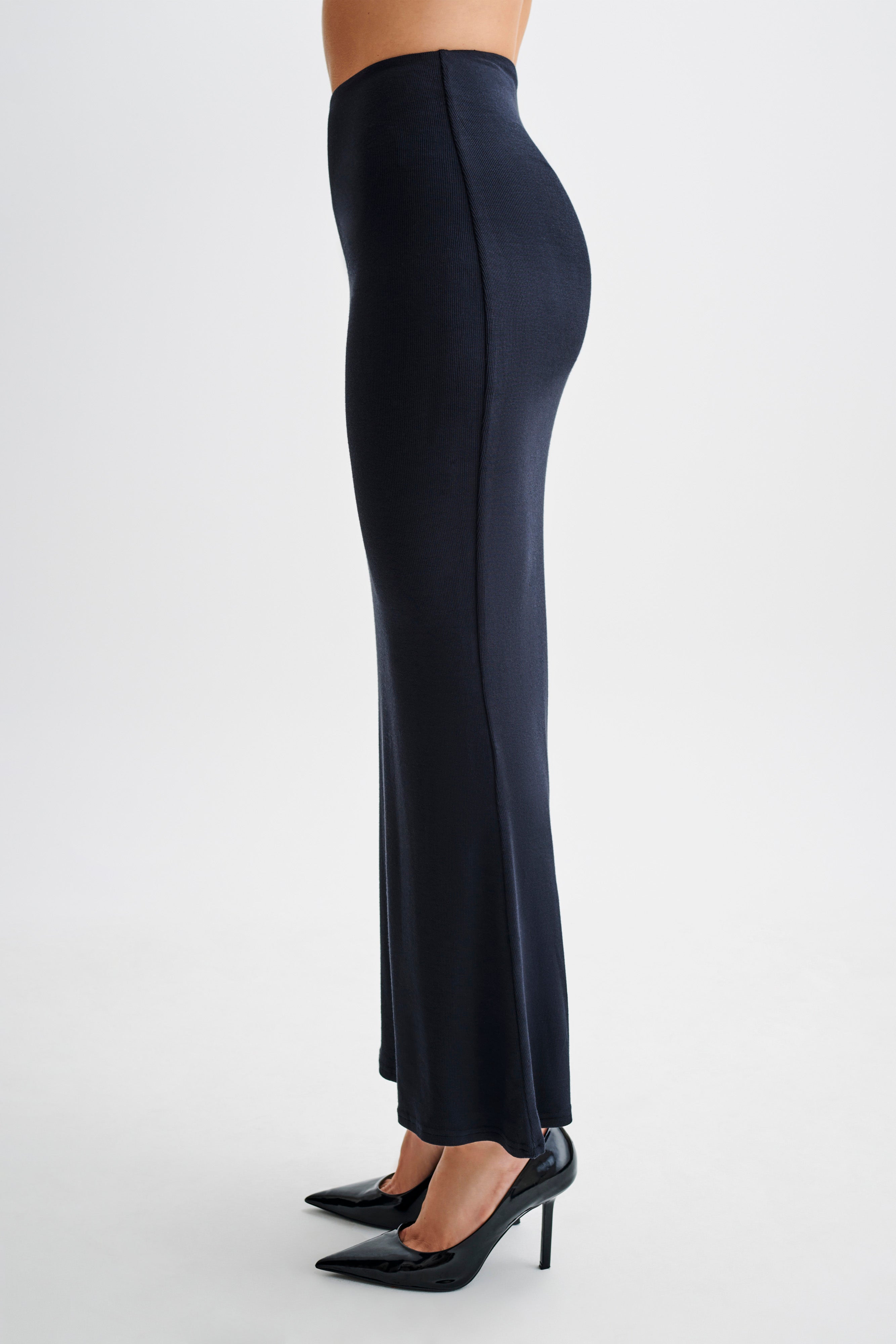 Jonah Modal Maxi Skirt - Black-My Chic Way.All Rights Reserved