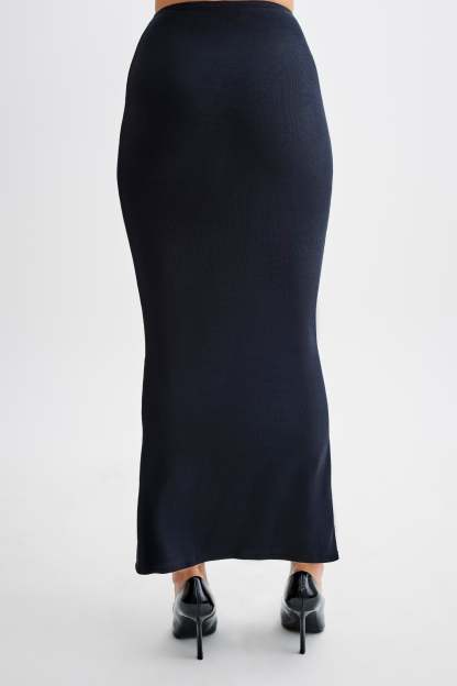 Jonah Modal Maxi Skirt - Black-My Chic Way.All Rights Reserved