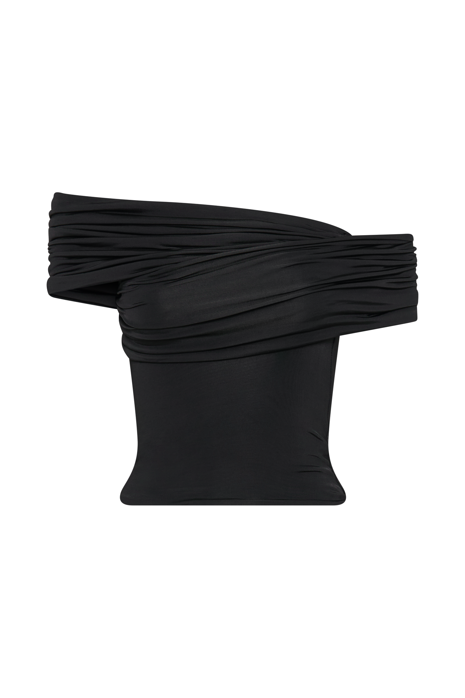 Lourdes Slinky Off Shoulder Top - Black-My Chic Way.All Rights Reserved